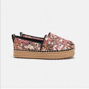 Zara Sequin Espadrilles